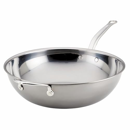 Hestan - NanoBond Collection - Stainless Steel Chef's Pan, Induction Cooktop Compatible, 14-Inch