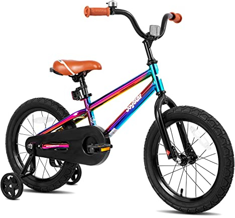 JOYSTAR 14 Kids Bike for 3-5 Years Boys Girls Gifts Bikes Oil Slick