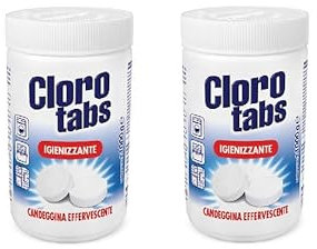 Cloro Tabs candeggina effervescente in pastiglie 2 conf x 1 Kg cadauna totale 2 kg