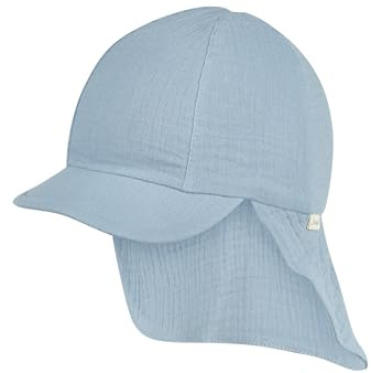 Sterntaler unisex - vuxen Solhatt Schirmmütze Mit Nackenschutz Mit Hohen Baumwollanteil