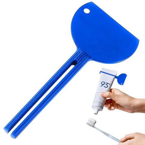 brooksnaji Spremi dentifricio, spremi tubetto di dentifricio | Spremitore manuale a rulli per tubi,Dispenser spremitore per tubi di dentifricio in metallo per risparmiare vernice per creme detergenti