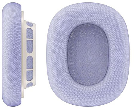 Vonmählen Air Cushions - Almohadillas de Repuesto para AirPods MAX - Fijación magnética, Material Transpirable y Resistente al Sudor, fáciles de Instalar - Morado