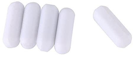 Barre Magnetiche, Akozon Stir Bar Laboratorio Agitatore 5pz Tipo-C PTFE per Magnetic Mixer(C5*15mm)