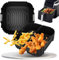 19-23CM Accessoire Air Fryer, Moule Silicone Air Fryer pour NINJA MAX PRO 6,2 L, Philips 6,2L, COSORI 5,5L/6,0L, Doublures Silicone pour Friteuse Air, Micro-ondes, Four, Four