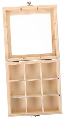 HEALLILY Portabustine da Tè con Scomparti Organizzatore per Tè e Oggetti per Case Ristoranti e Hotel