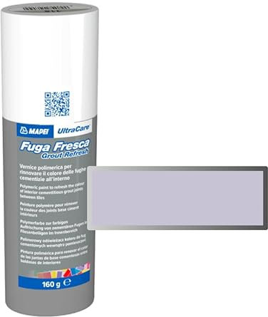 MAPEI Ultracer FUGA FRESCA 163 LILLA clair vernis polymère pour renouveler la couleur des fuites cimenties Flacon 160 g.