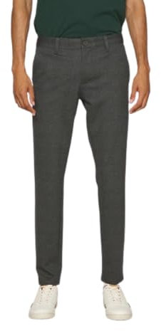 ONLY & SONS Herren Chinohose Onsmark Slim Check Pants 9887 Noos Olive Night 32W / 30L