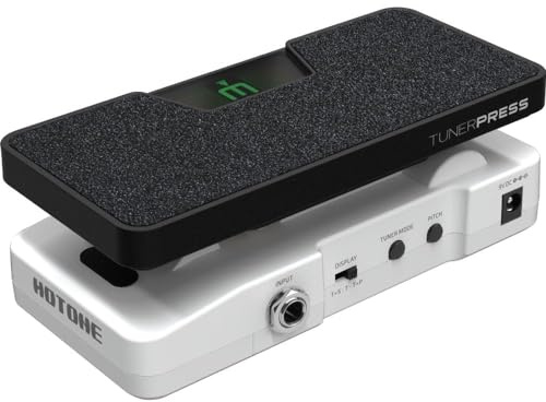 Hotone Pedal TunerPress Tuner Multifunzione Tuner, Volume, Espressione, Buffer