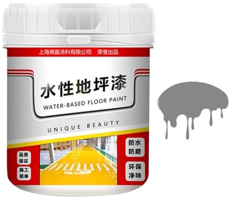 Cement Paint For Concrete Outdoor - Quick-Dry Anti-Slip Coating 500g Waterproof Concrete Paint, Floor Paint, Waterproof Water-Based Epoxy Basement Floor Paint, Non-Slip Water Based Floor Paint