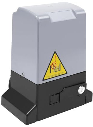 Opérateur de portail coulissant électrique - 1800 kg - 750 W - Commande automatique de portail avec télécommande