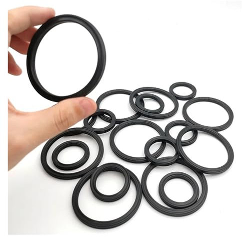 Hardware fittings Black NBR X-Ring,Four Lip Seal Ring,Nitrile Rubber,for Hydraulic Cylinders,Pistons,Piston rods.Inner Diameter2.9-133.07mm WD1.78 Seal washer(31.47x1.78(5pcs))