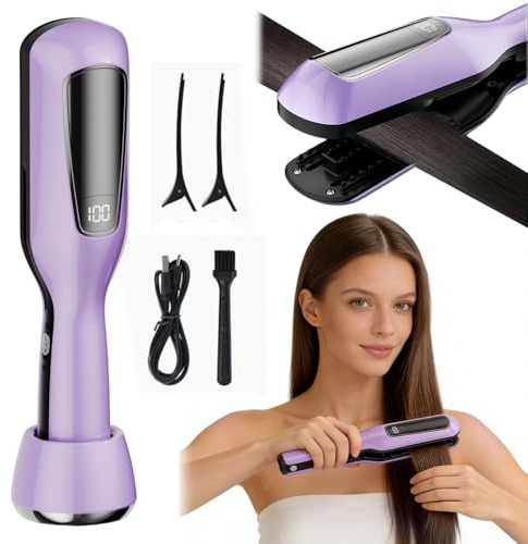 ZMCVOE Taglia Doppie Punte Capelli, Mini Tagliacapelli Senza Fili con Doppie Punte, Portatile Rimozione Delle Doppie Punte con Indicatore LED, Togli Doppie Punte Capelli con Ioni Negativi