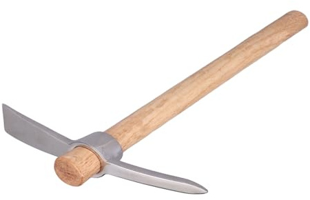Mumusuki Coltivatore Manuale, Acciaio Inossidabile, Utensile Manuale Durevole per il Giardinaggio, Ideale per Piante in Vaso e Cura del Giardino, Facile da Usare e Conservare