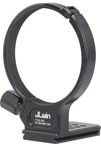 Hersmay Metall Objektiv Stativschelle für Tamron 35-150mm f/2-2.8 Di III VXD(A058), für Sigma 100-400mm f/5-6.3 DG OS HSM Objektiv (für Canon EF& für Nikon F) mit Schnellwechselplatte für Arca-Type