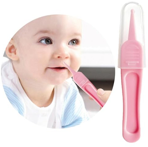 Baby Nasenpinzette - 1/4/8 Stück Nase Reinigung Pinzette | Schonend Sicher Babypflege Kunststoff Pinzette | Nasenreinigung Pinzette | Baby Sicherheits Pinzette | Nasenpinzette Für Boogers
