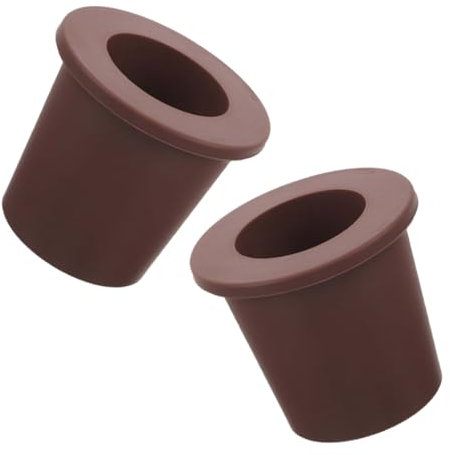 BESPORTBLE 2 Pièces Bouchons De Coin De Parapluie Silicone Bouchon De Trou De Parapluie pour Table De Patio