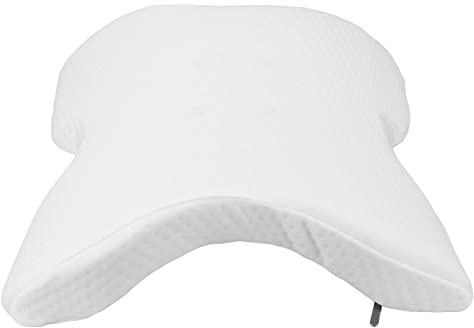 Haofy Cuscino per Cuscinetto Cuscino Cuscino Coccola con Foro Cuscino Cervicale per Coppie Memory Foam a Forma di Cuscinetto a Riposo