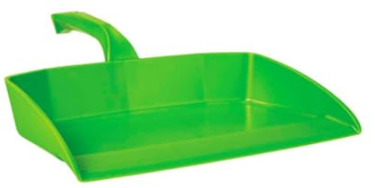 Vikan 566077 High Quality Polypropylene Dustpan / Shovel 330mm Wide, Lime