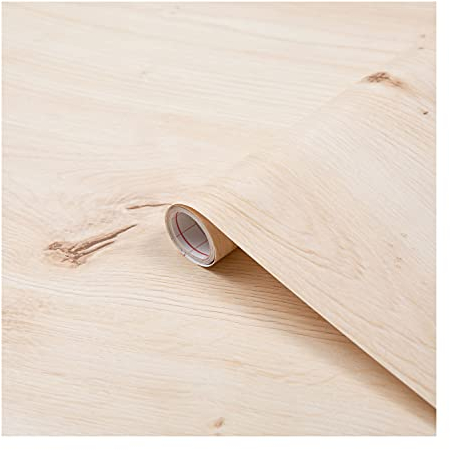 d-c-fix Möbel-Klebefolie Scandinavian Oak Holz-Optik 90 cm x 2,1 m - Möbelfolie selbstklebend Deko-Folie Küche Schrank Tisch Schrankfolie Holzfolie Türfolie Türtapete Tür Eiche hell hellbraun