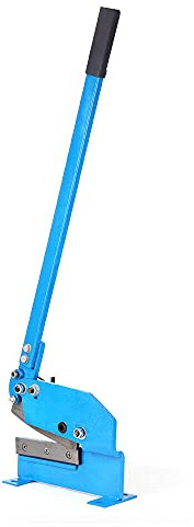 Manual Metal Shear Cutter|Metal Cutting Bench Mounted Heavy-Duty Hand Shear Manual Shearing Machine Metal Plate Tool Benchtop Hand Shears 125-200mm Sheet Metal Guillotine Tool (200mm)