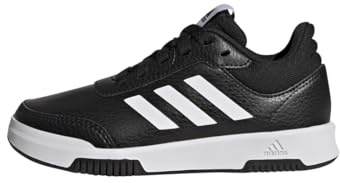 adidas Unisex Kids Tensaur Sport Training Lace Shoes, Core Black/Cloud White/Core Black, 4 UK