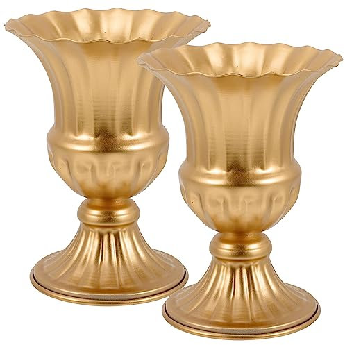 VANZACK 2 Piezas Jarrón Conmemorativo del Cementerio Maceta para Tumbas Delicada Maceta De Jardín Contenedor para Flores De Cementerio Jarrón para Urna Florero