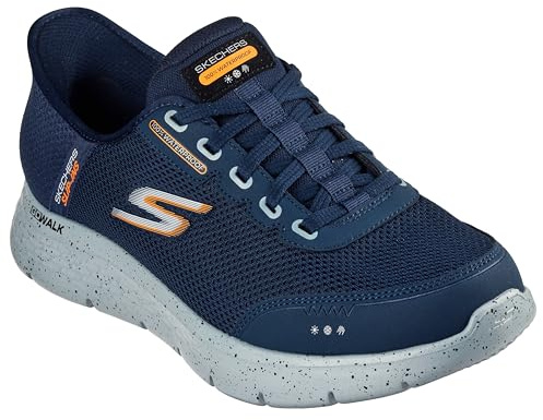 Skechers Men's Go Walk Flex Sneaker, Navy, 9 UK