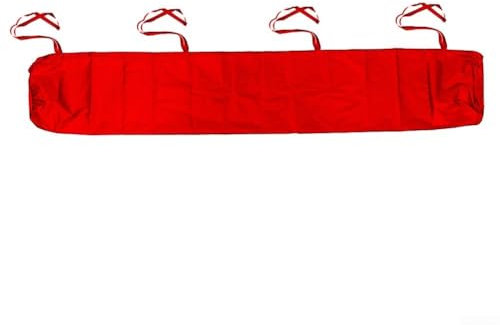 Housse de store beige résistante aux intempéries pour terrasse pour défense contre la poussière et protection UV (rouge, 3 m)