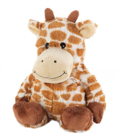 Microwavable Heatable Plush Soft Toy – Fully Heatable & Freezable | Scented with French Lavender | Soothing Warm or Cool Comfort | Safe for Kids & Adults | Cuddly for Anxiety (Giraffe)