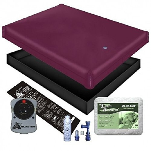 Free Flow WATERBED Mattress/Liner/Heater/PAD/Fill Drain/Conditioner KIT (California King 72x84 1FFB1)