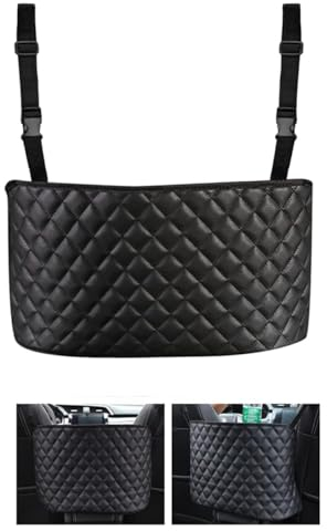 VTANOK Aufbewahrungstasche Zwischen Autositzen,für VW Golf 2012-2024 Auto Autositztasche Leder Lederhandtaschenhalter Autotaschen