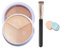 Full Cover Concealer Palette, 3 in 1 Concealer Creme,3 Farben Hochdeckende Wasserfest Gesicht Concealer, Cremigkeit Ebenheit Gesichts-Make-Up,3 Farben Concealer Contour mit Brush