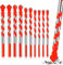 10Pcs Brocas Porcelanico, Juego de brocas profesional Broca Azulejos de Carburo de Tungsteno, Brocas hormigon, Brocas para porcelanico, madera, Hormigón, porcelana, ladrillo, cemento 3 4 5 6 8 10 12mm