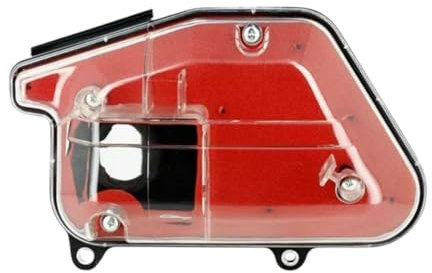 Scatola Filtro Aria Trasparente per MBK Booster Spirit 50, Booster Rocket 50, Yamaha BW's, Rosso