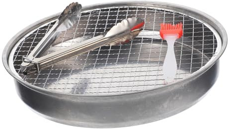 Yardwe Parrilla De Barbacoa Portátil De Camping Desechable y Pequeña Para Acampar Al Aire