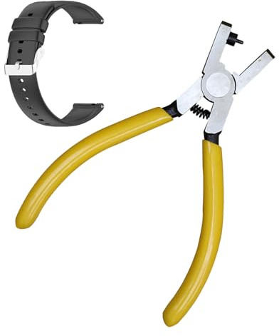 Alicates Sacabocado Agujero - 5 Pulgadas Perforadora De Cuero Con Mango Ergonómico | Herramienta De Acero Para Correa De Reloj Cinturón | Compacta Portátil | ÚTil Para Reparación Manualidades