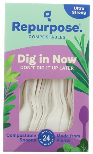 REPURPOSE Compostable Spoon 24ct, 24 CT