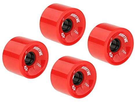 MagiDeal 4X Ronyme 78A Roues de Planche À roulettes Remplacement 70X51mm Longboard Pièces, Rouge