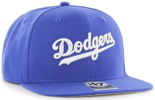 47 Brand Los Angeles Dodgers Royal Script Sure Shot Captain Snapback Cap Forty Seven