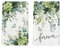 Artoid Mode Schmetterling Eukalyptus Blätter Frühling Küchentücher Geschirrtücher, 42x65 cm Sommer Blumen Dekoration Polyester Handtücher 2er Set