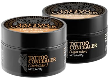 Pâte de masquage de tatouage – Masquage camouflage des cicatrices, correcteur d'imperfections impeccable, maquillage pigmenté pour les jambes | Pommade de correction des taches brunes, agent de flou d