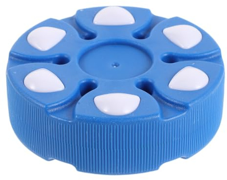 Zerodeko Palet D'entraînement de Hockey sur roulettes Bleu en PP Design Roues Durabilité Renforcée pour Hockey de Rue en Extérieur