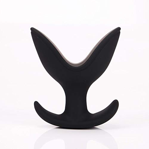 Luvado Masajeador de próstata – 7 diseños diferentes – Vibración tapón anal próstata control remoto estimulador vibrador anal sexo hombre erótico G usted masajeador juguete sexual (flor – sin