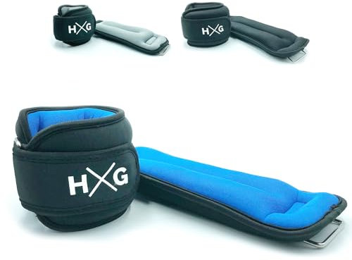 HxG.Pesas de tobillo con correas ajustables para ejercicios de fitness. Tu casa es tu gimnasio. (1)