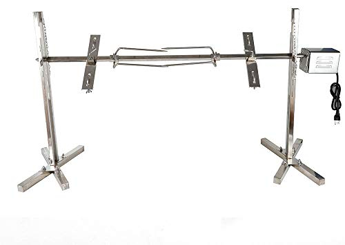 Juego De Brochetas Para Barbacoa Con Motor De Acero Inoxidable, 15 W, Asador Giratorio, Automático, Picos Giratorios Eléctricos, Parrilla De Gas, Barbacoa, Soporte Para Barbacoa 50-70 Kgf.cm Torque