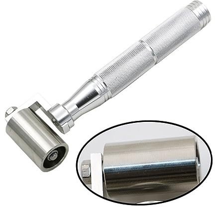Veemoon Ferramentas Herramienta De Rodillo De Papel Tapiz Rodillo Para Costura De Papel Pintado Rodillo De Papel Pintado Metal Rueda De Presión