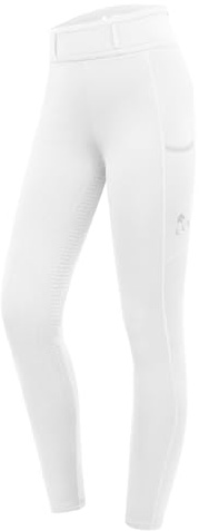 ELT Leggings da equitazione Ella, bianco, 42