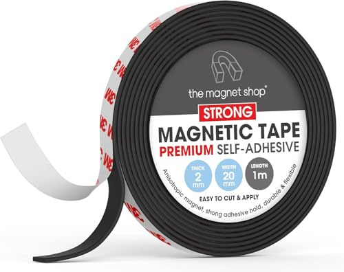 TMS magnettejp för hantverk (stark, 1 meter)