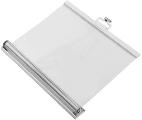 MAGICLULU Freezer Roller Curtain Transparent Display Shutter for Supermarket Cabinets Clear Design for Easy Access and Food Preservation