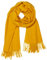 Caspar SC506 weicher warmer Unisex XL Schal einfarbig, Farbe:curry, Größe:Einheitlich